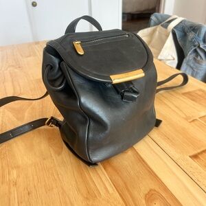 Marc By Marc Jacobs Black Leather Backpack